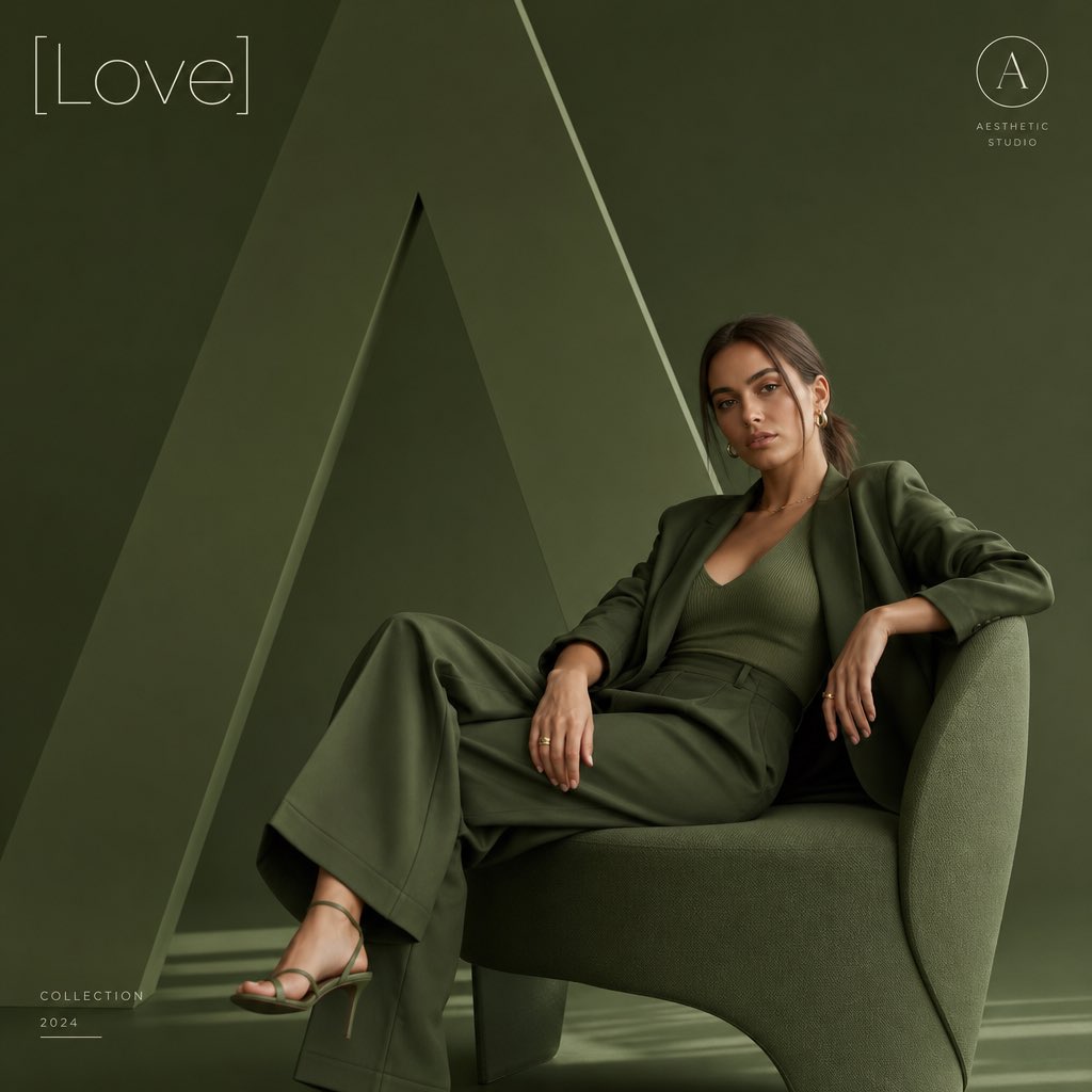 Product Marketing - Minimalist Fashion Editorial Poster Prompt