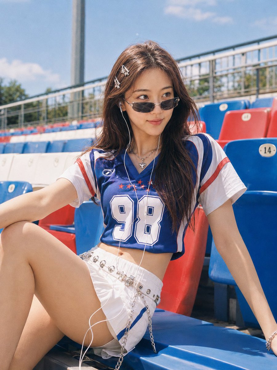 Profile / Avatar - Summer World Cup Y2K Kpop Style Portraits