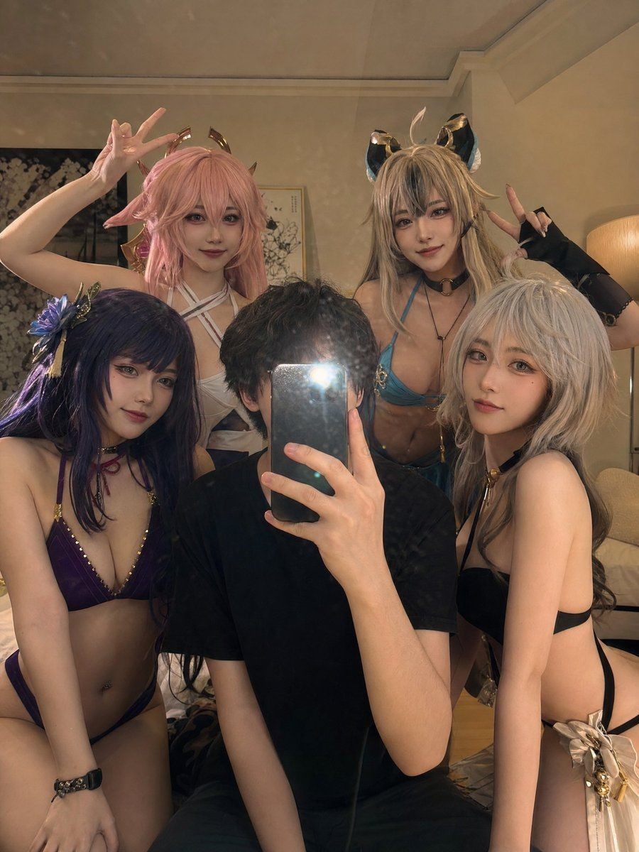 Profile / Avatar - Anime Cosplay Mirror Selfie