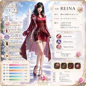 RPG 角色状态卡