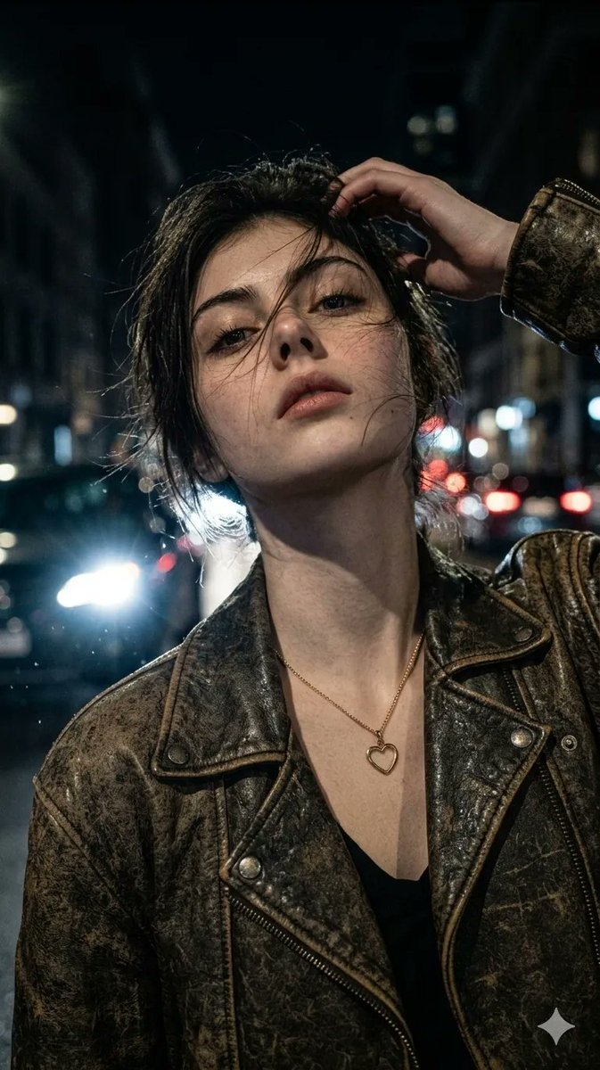 Profile / Avatar - Cinematic Urban Night Portrait