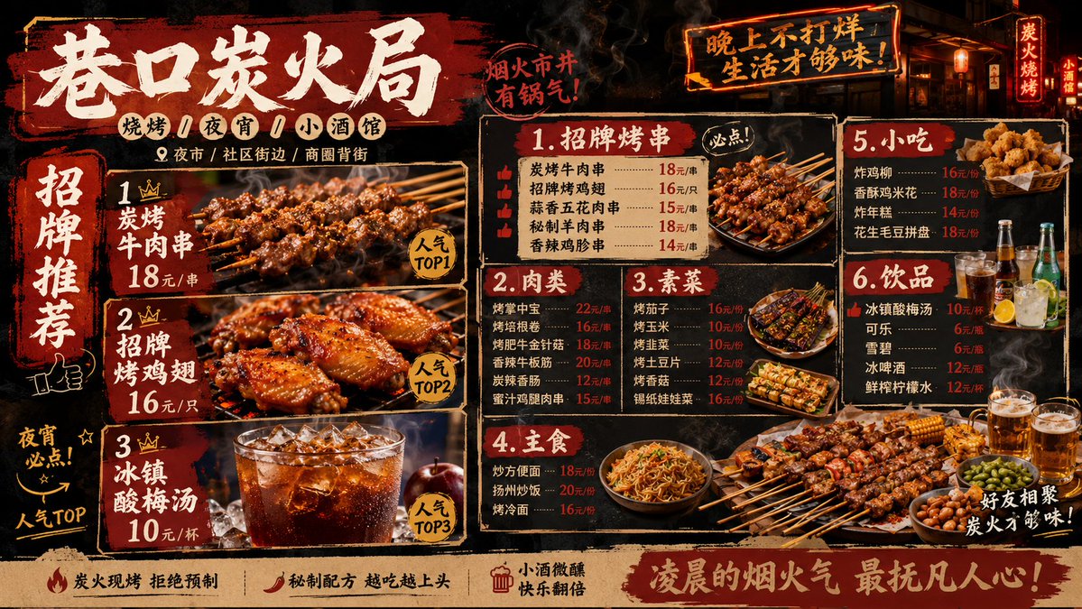 专业餐厅菜单设计