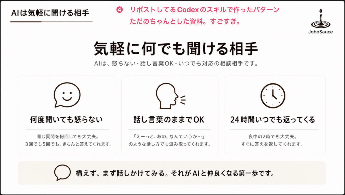 日语 AI 对话演示幻灯片