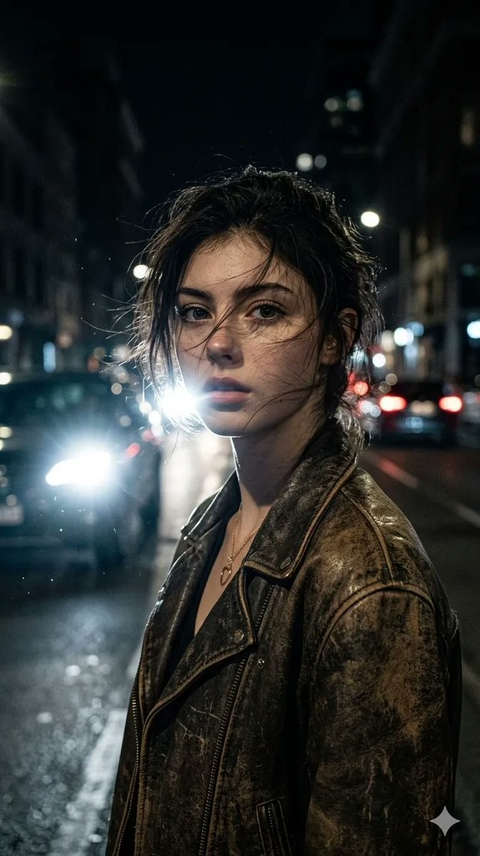 Profile / Avatar - Cinematic Urban Night Portrait