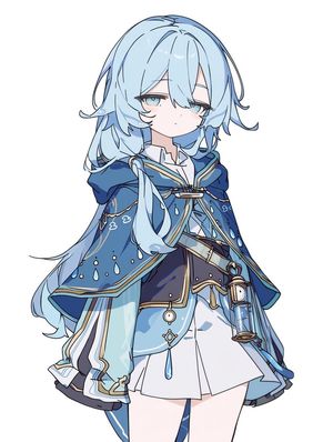蓝雨法师角色设计