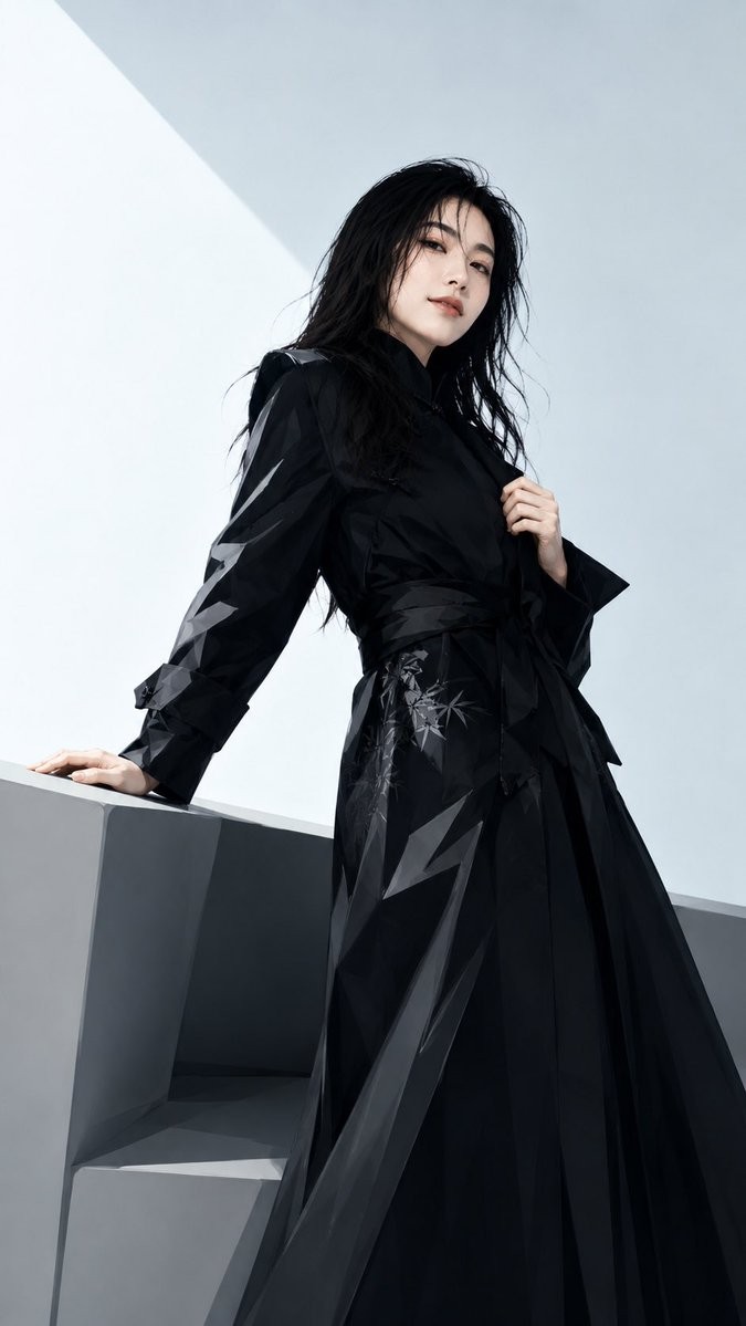 Product Marketing - Black Neo-Chinese Fashion Cover