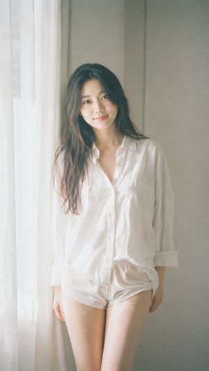 极简日系电影感人像