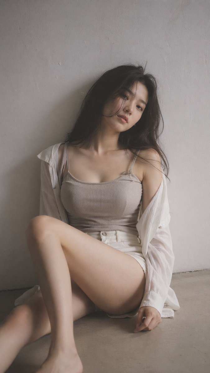 Profile / Avatar - Misty Korean Editorial Portrait