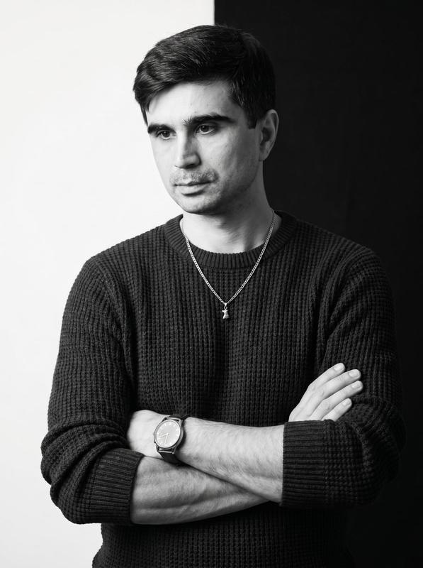 Monochrome Studio Split Portrait