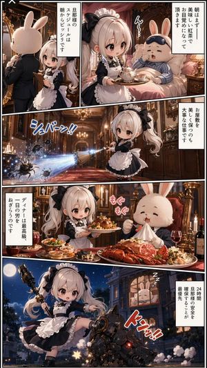 女仆与兔子公馆漫画