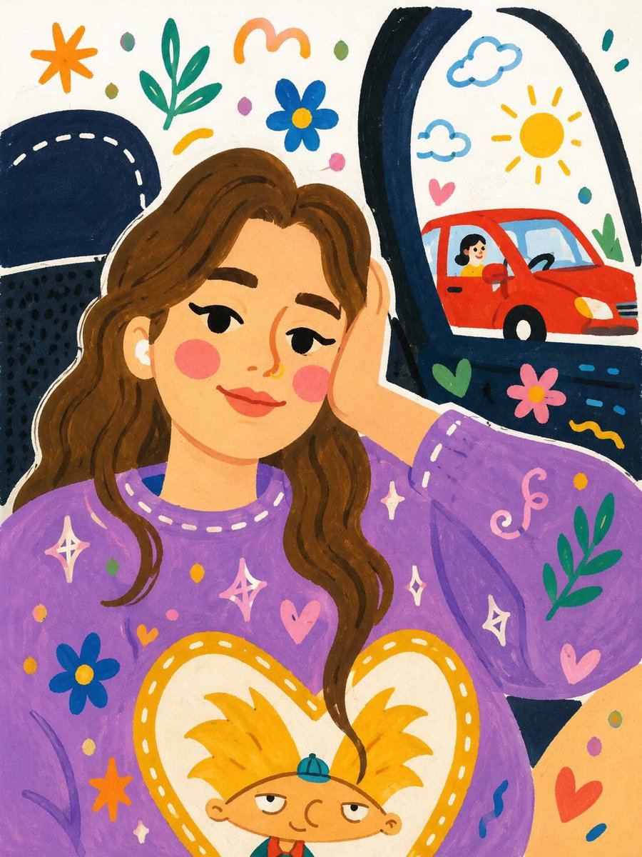 Gouache Folk Art Illustration