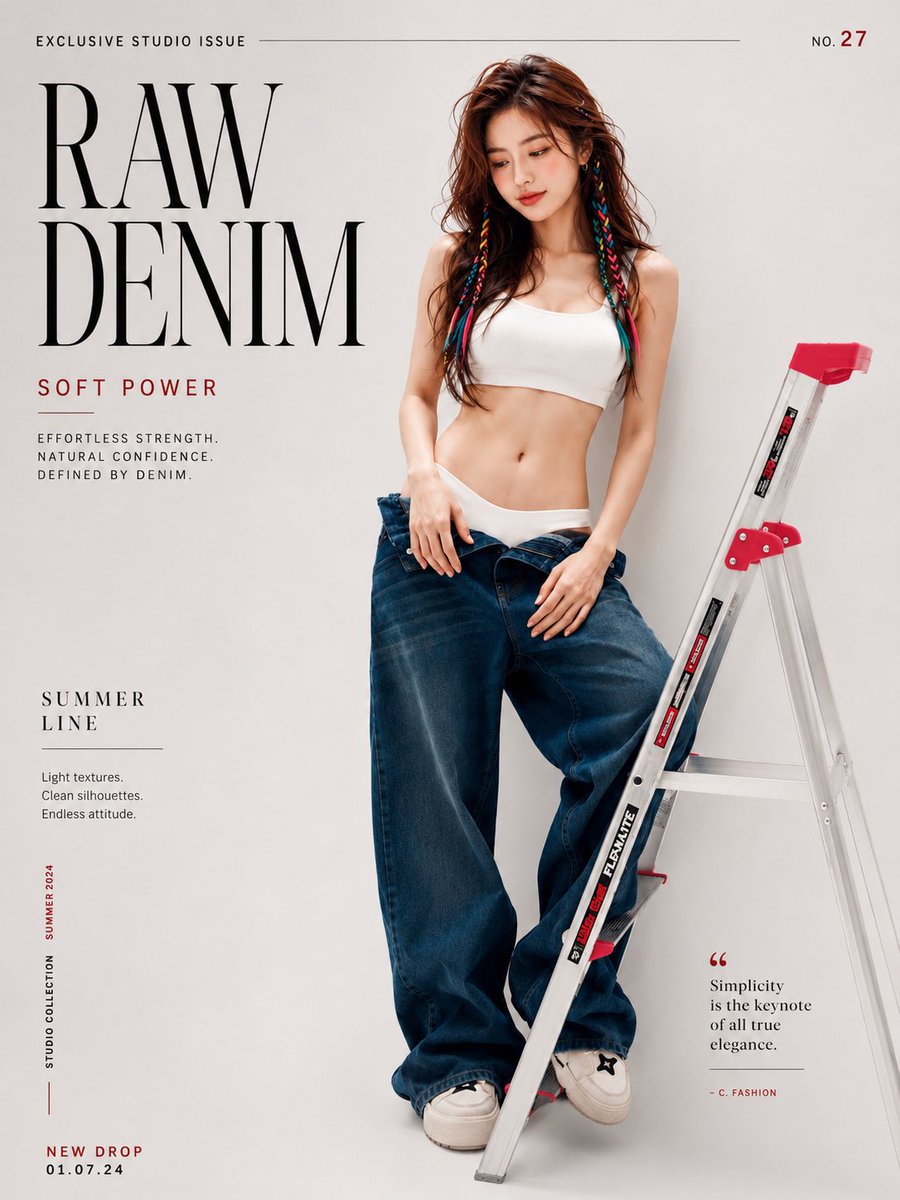 Off-Duty Fashion Magazine Cover