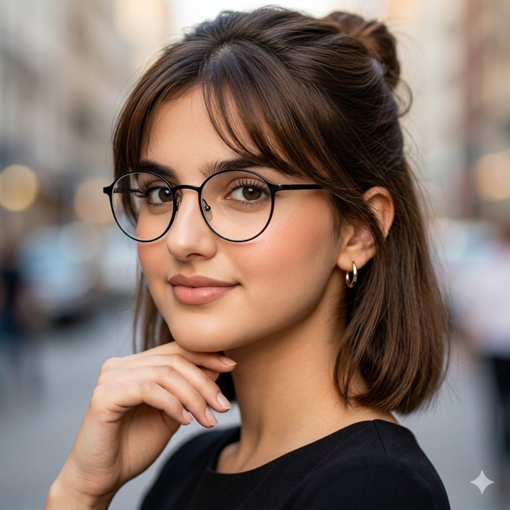 Anonymized Editorial Side Portrait