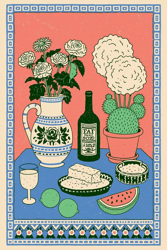 Modern Floral Illustration