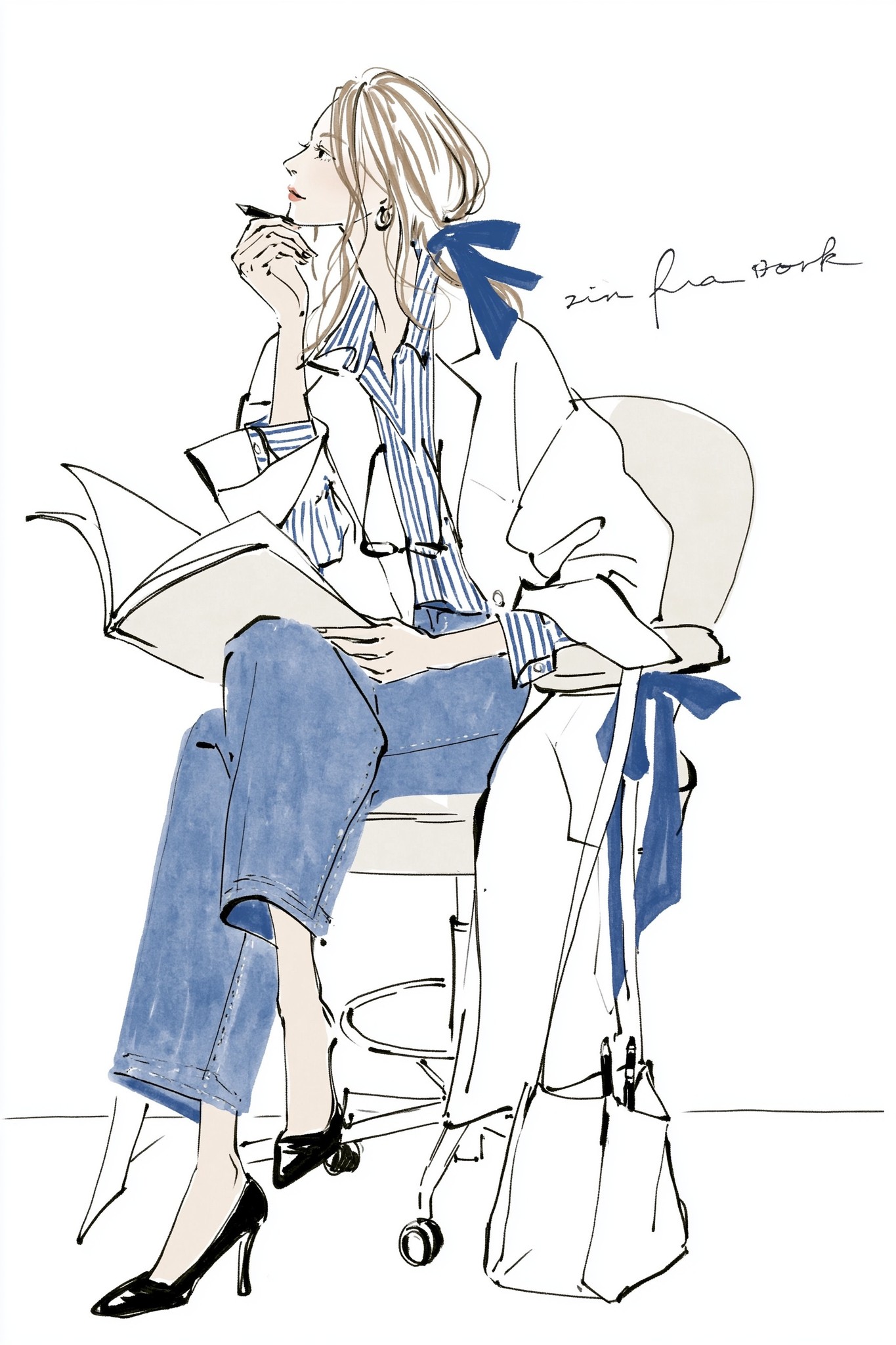 Businesswoman Coloring