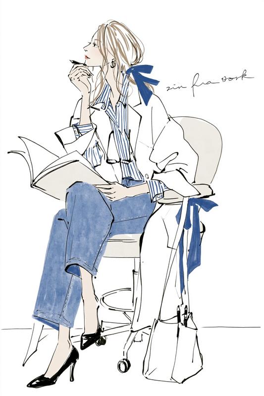 Businesswoman Coloring