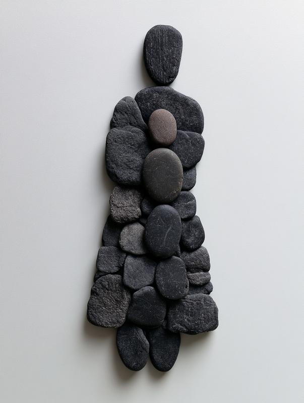 Black Stone Statue Design
