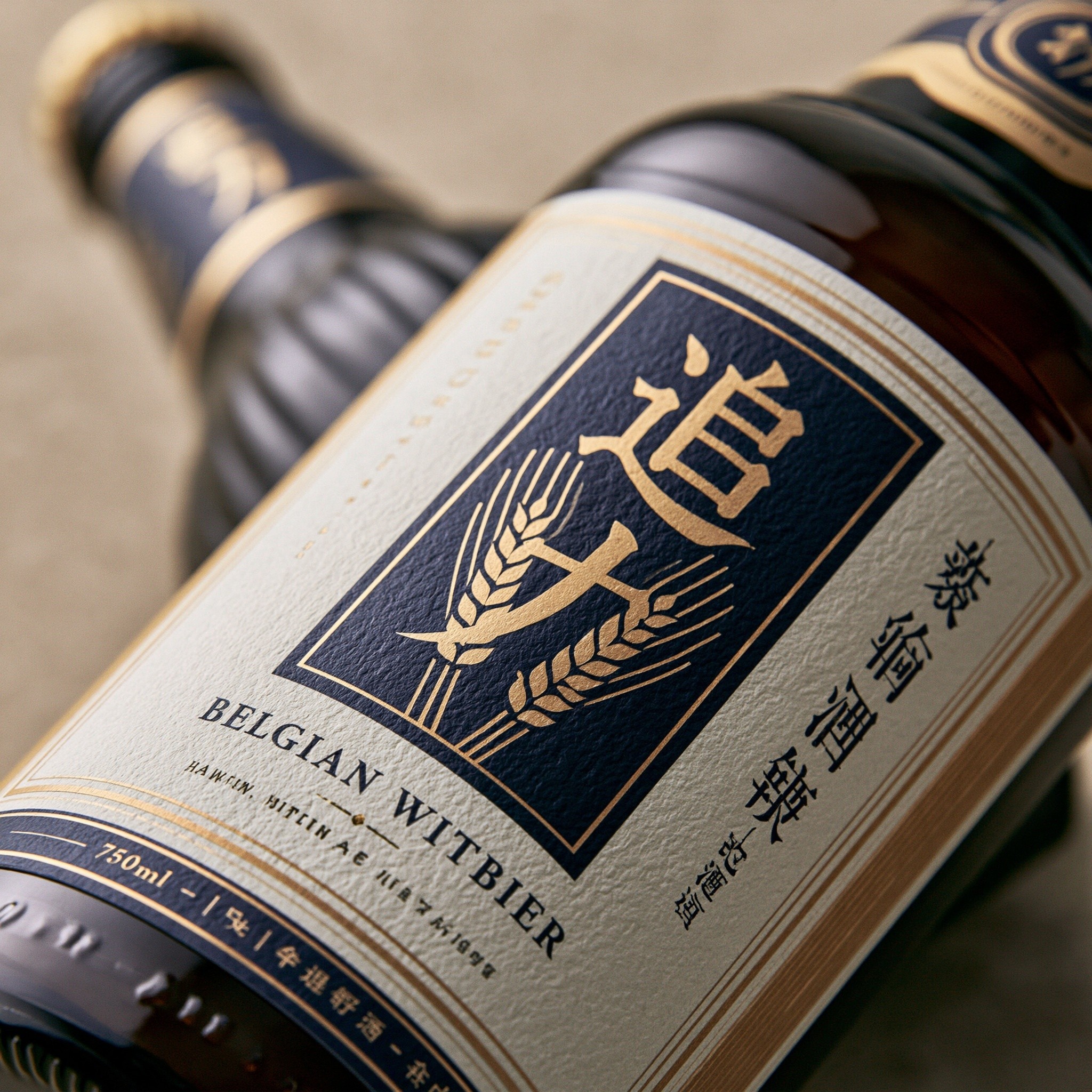 Beer Bottle Label Design