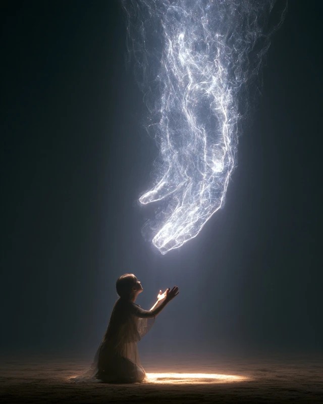 Mysterious Hand of Light