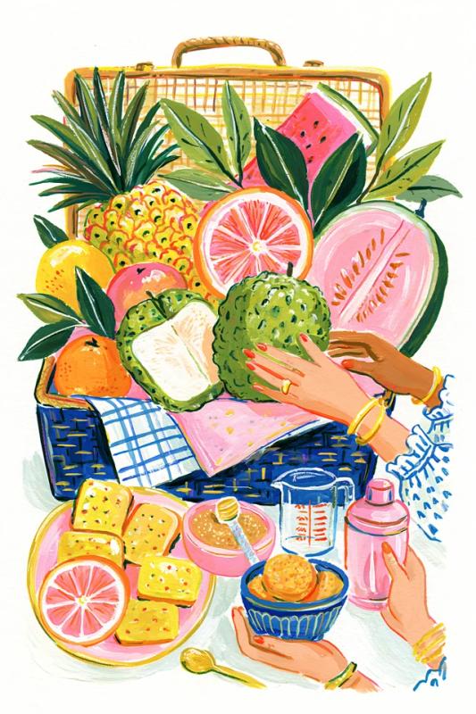 Children's Book Style Illustration