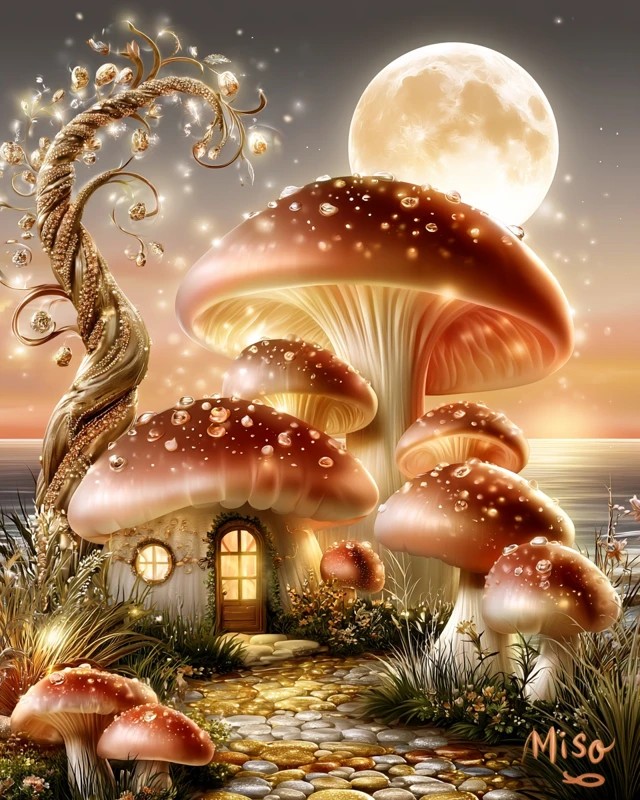 Shiny Mushroom Village