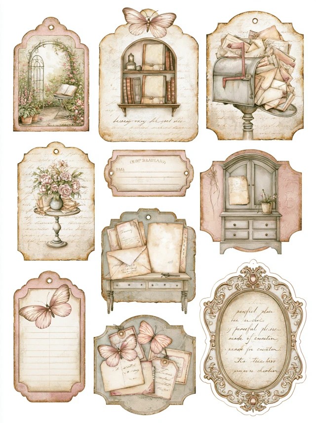Vintage Paper Illustration
