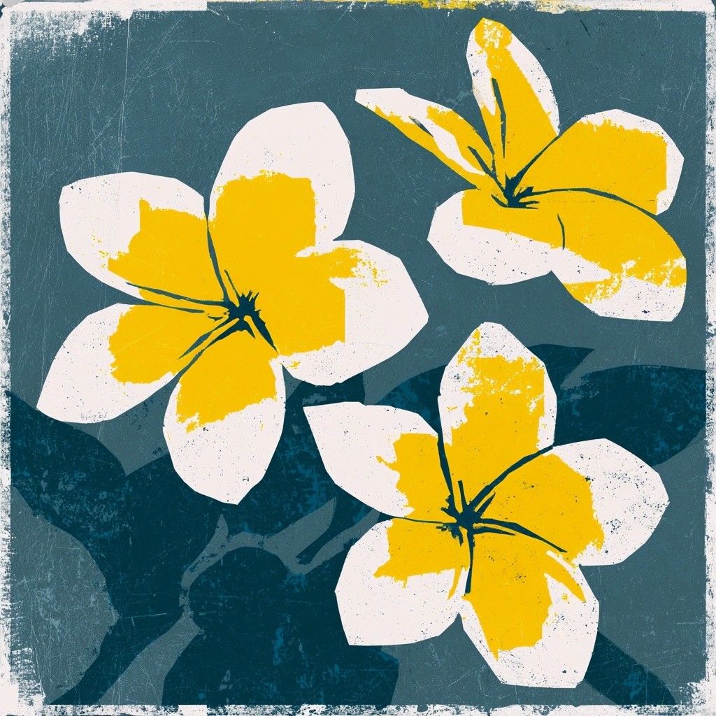 Floral Cut-Out Art