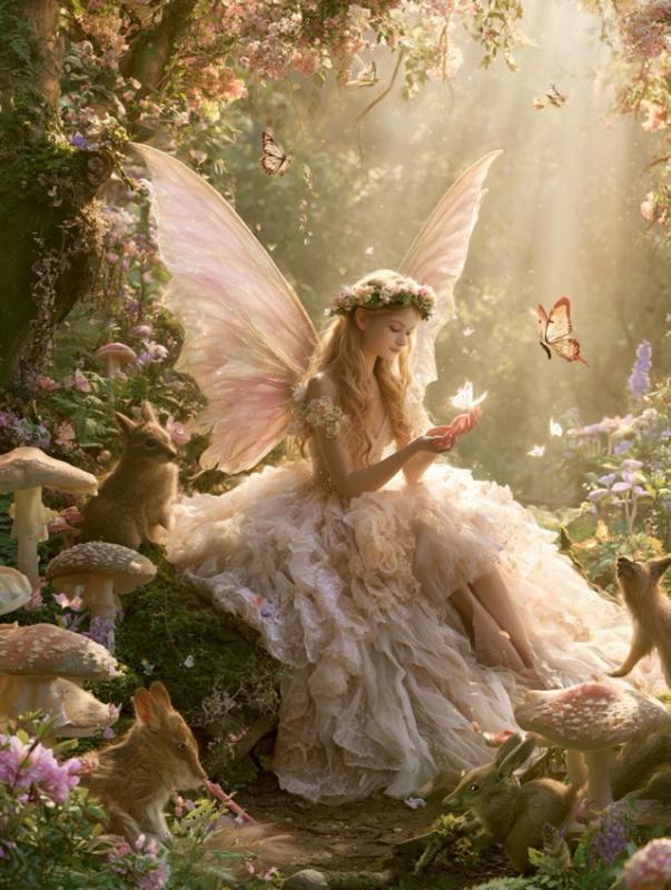 Beautiful Forest Fairy