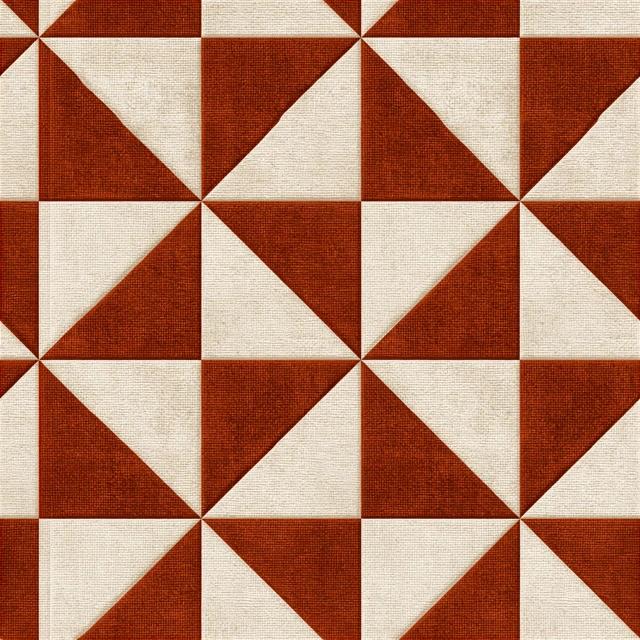 Modern Geometric Pinwheel Pattern