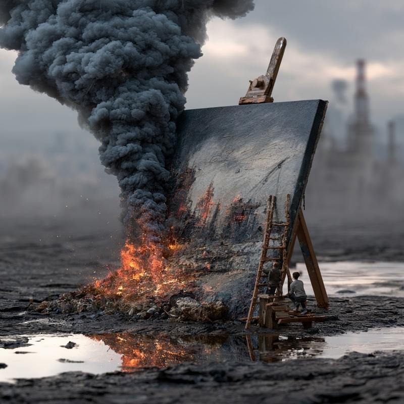 Illustration Industry and Environment