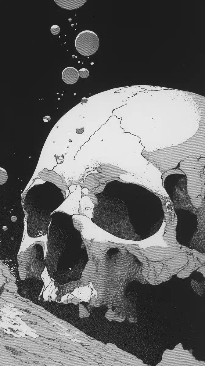 Skull in Apollonia Style