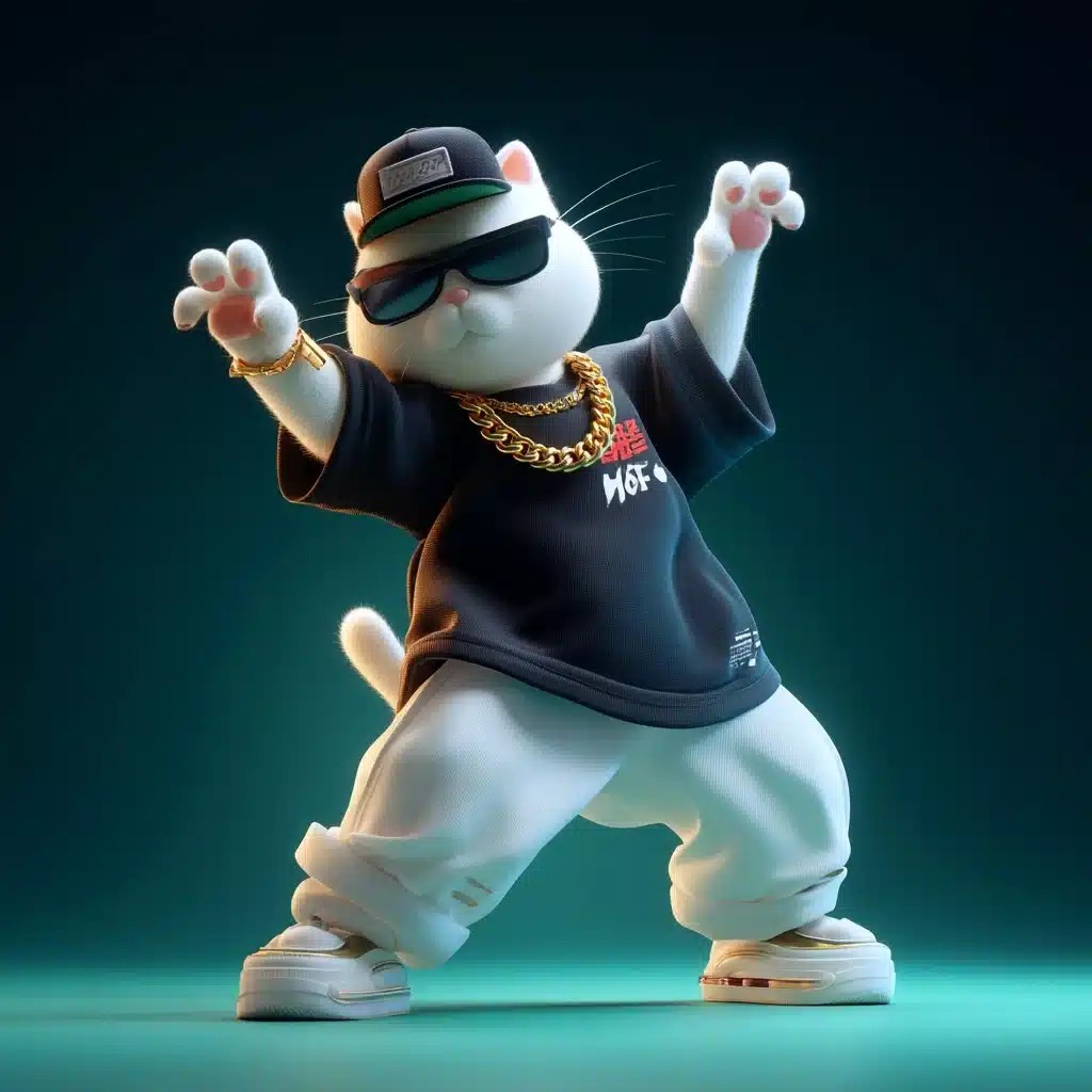 Hip-Hop Cat Street Dance