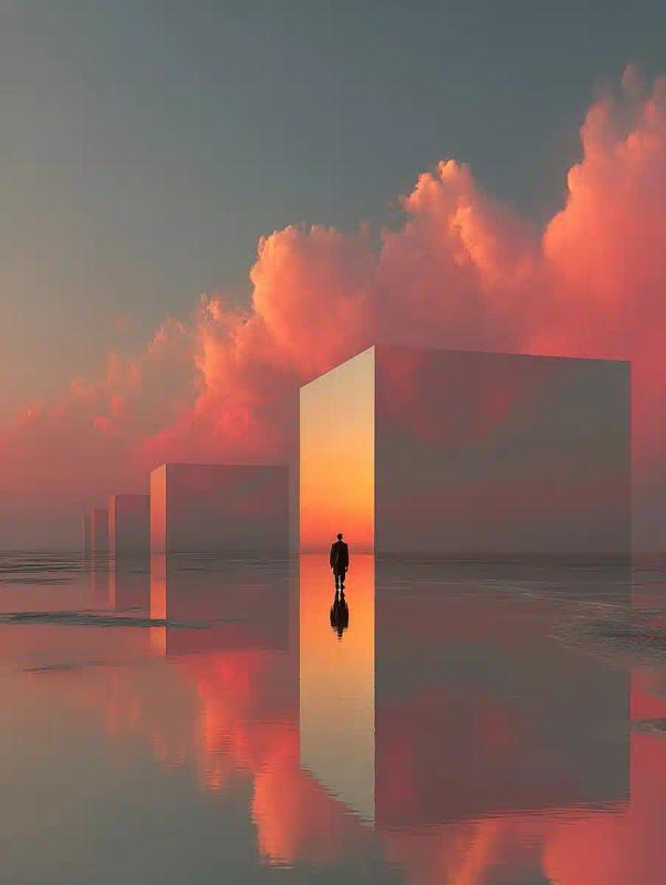 Surreal Sci-Fi Landscape Art
