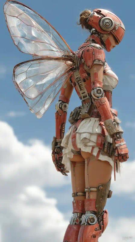 Cybernetic Fairy in Gears