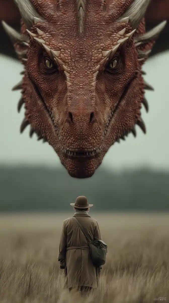Cinematic Dragon Flight Perspective
