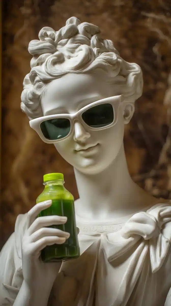 Marble Statue of Girl