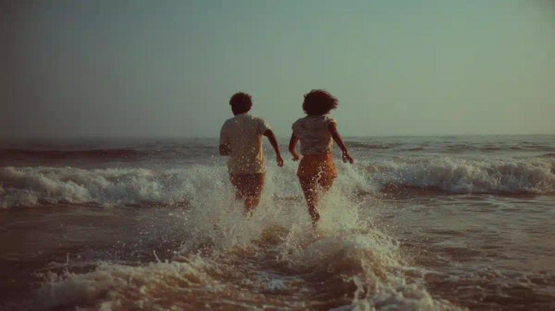 Cinematic Couple at Sunset