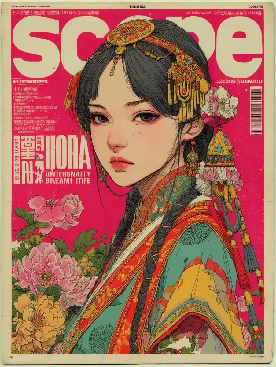 Anime Empress in Floral