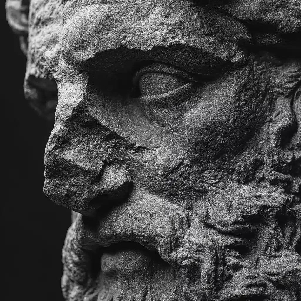 Zeus Stone Sculpture Portrait