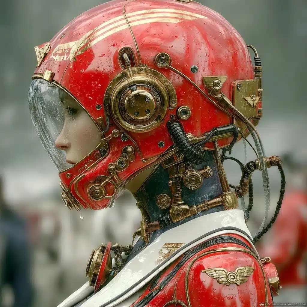 Art Deco Android Bounty Hunter