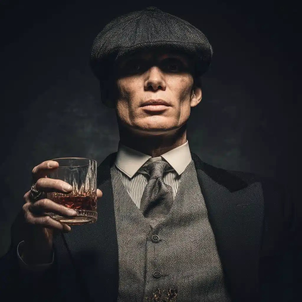 Thomas Shelby Close-Up Portrait