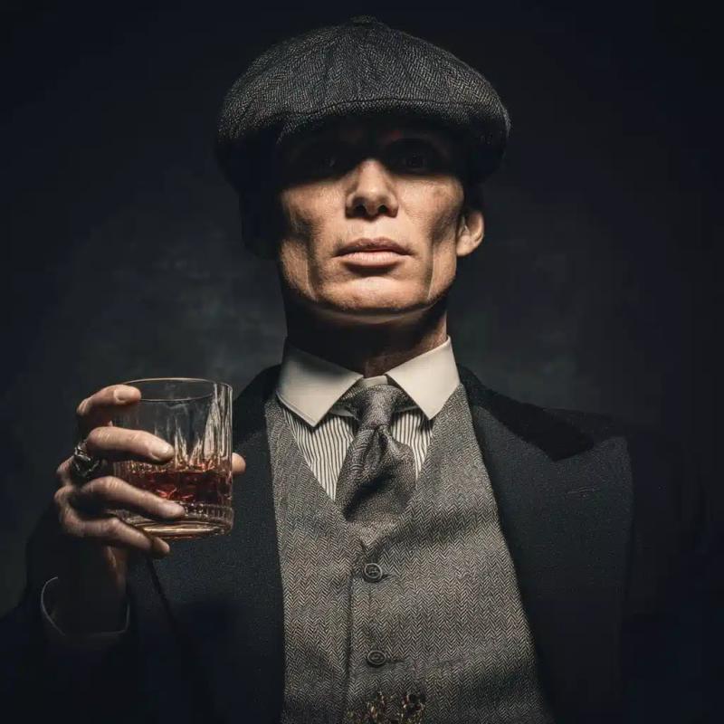 Thomas Shelby Close-Up Portrait