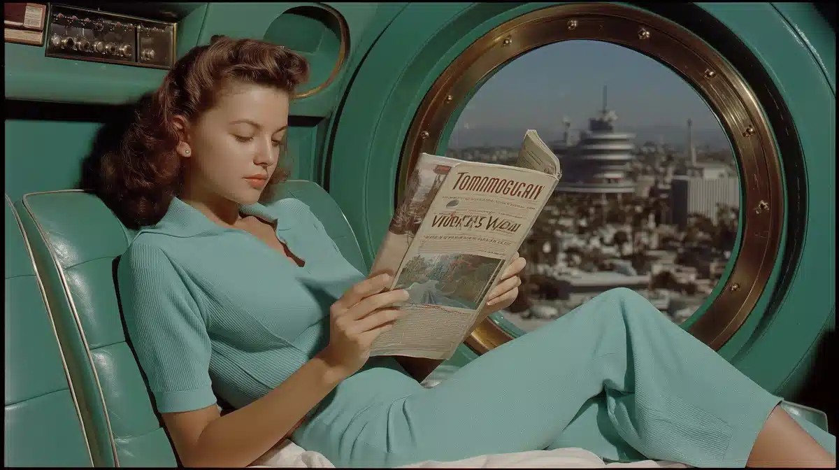 1950s Technicolor Pod Scene