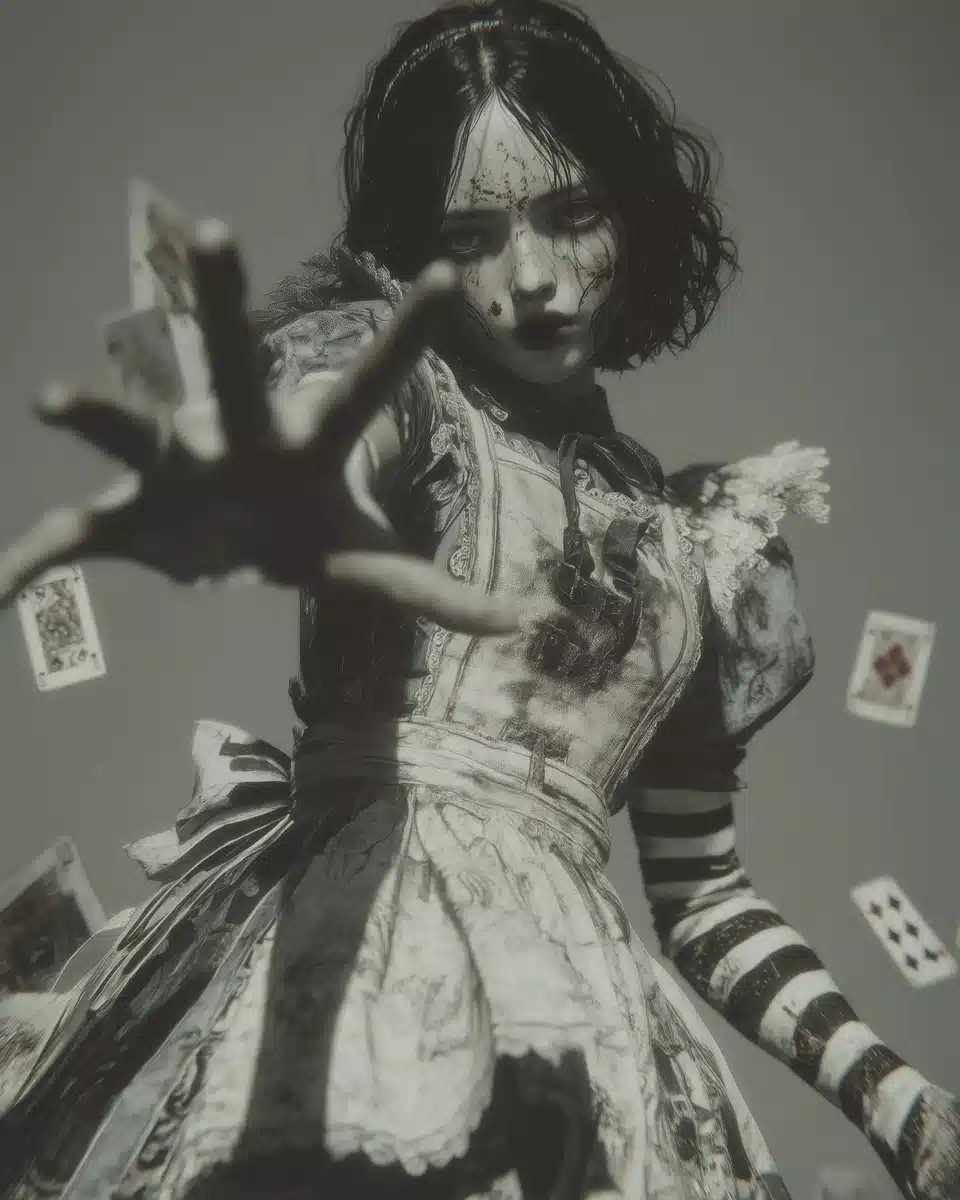 Hyper-Realistic Alice Portrait