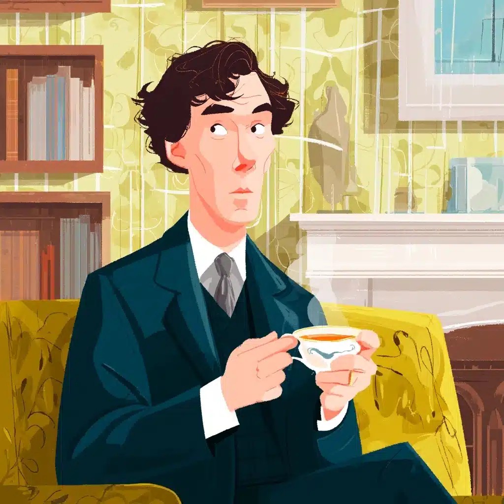 Illustration of Sherlock Holmes
