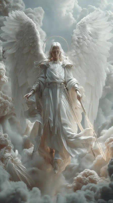 Cinematic Archangel Gabriel Scene