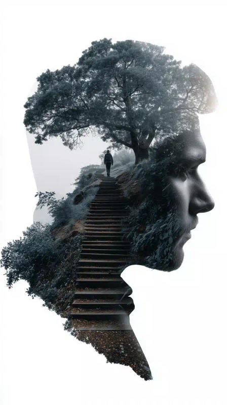Double Exposure Growth Abstraction