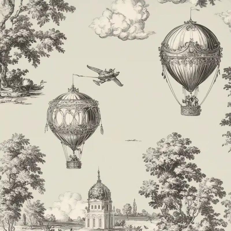 Monochromatic Hot Air Balloons