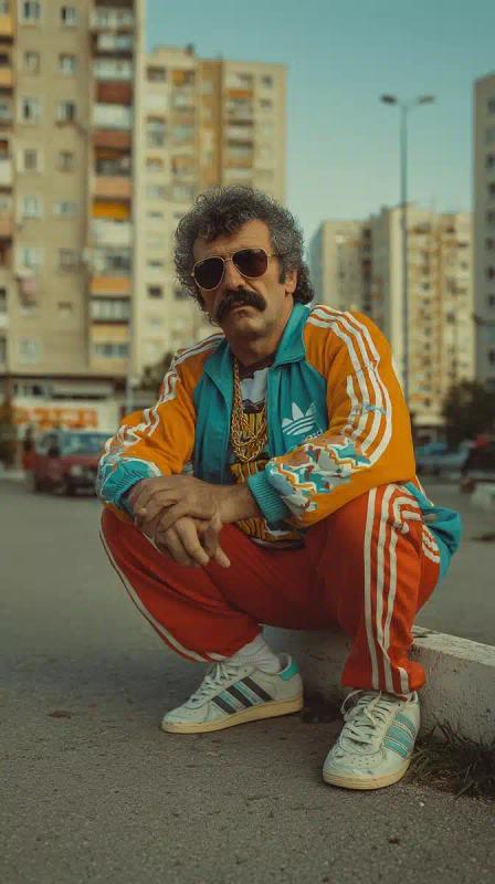 Vintage Turkish Man in HLM