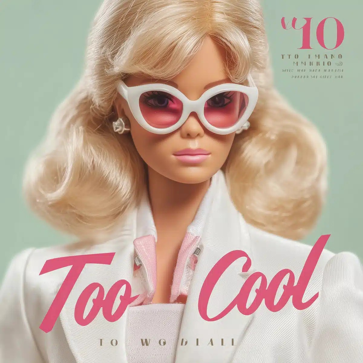 Stylized Barbie in Miami